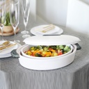 Oval Insulated Server Colorado 2.8L - White/Grey