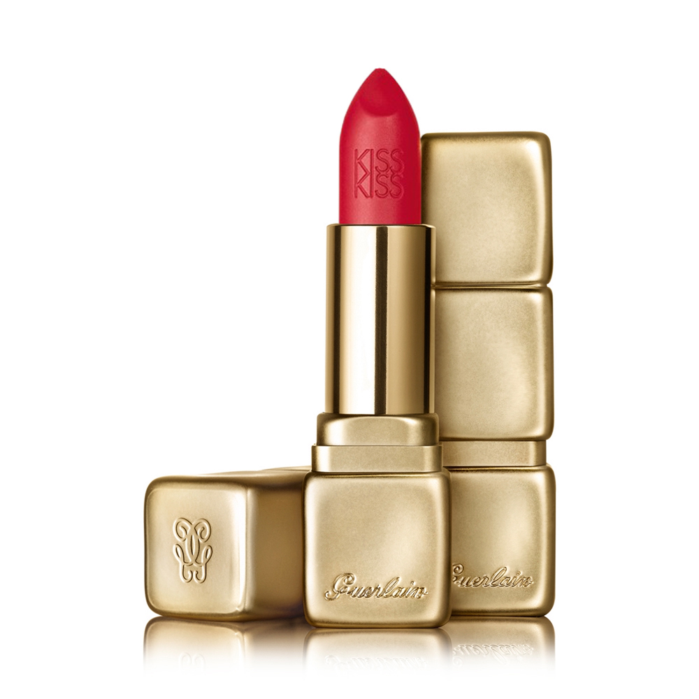 KissKiss Hydrating & Plumping Velvet Matte Lipstick - N 332 - Fire Red