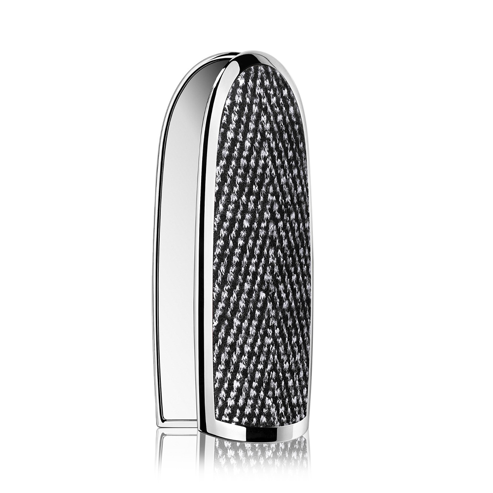 Rouge G Double Mirror Lipstick Case - Cap French Chevron