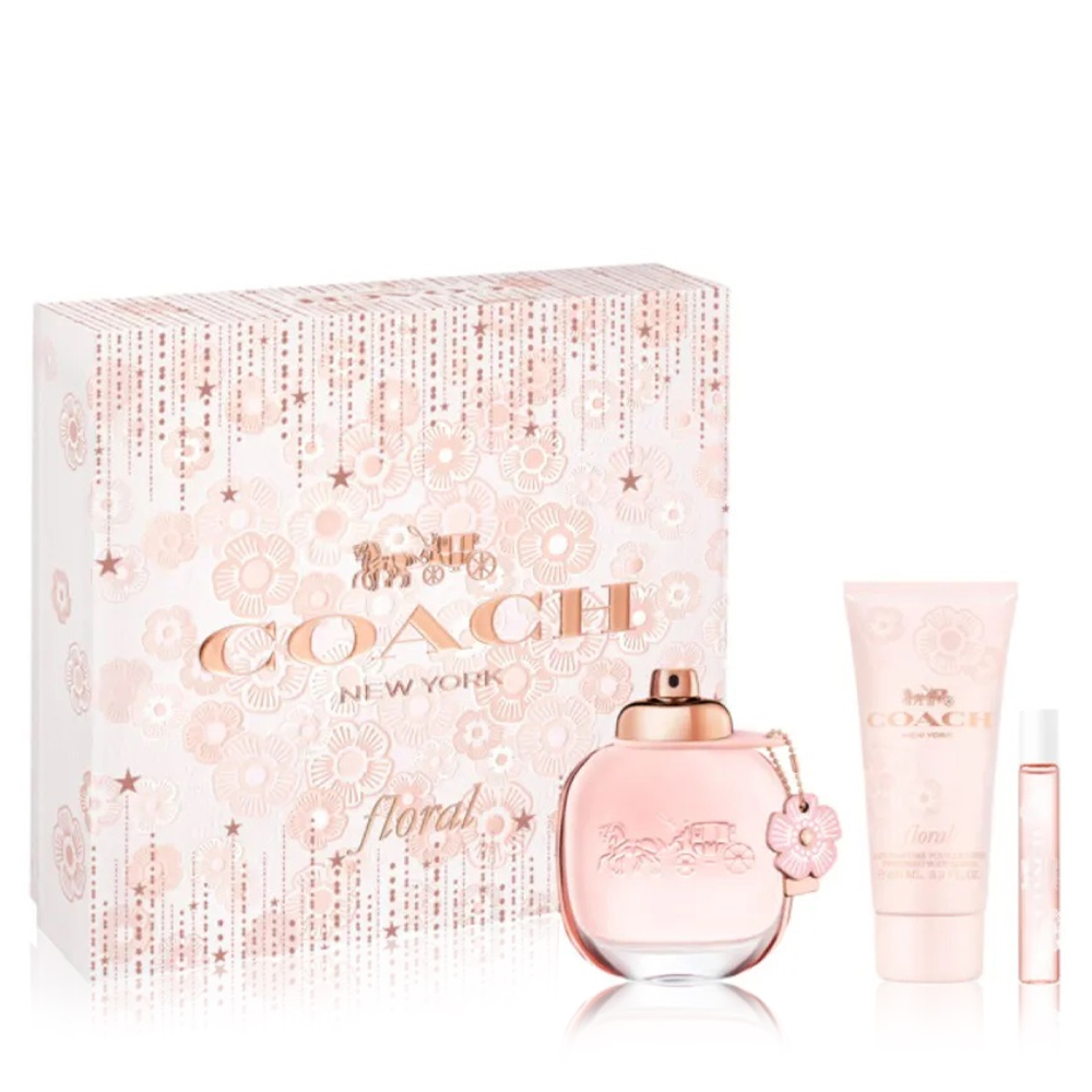Floral Gift Set - 3 Pcs - Women