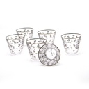 Platinum Arabic Coffee Set - 12pcs