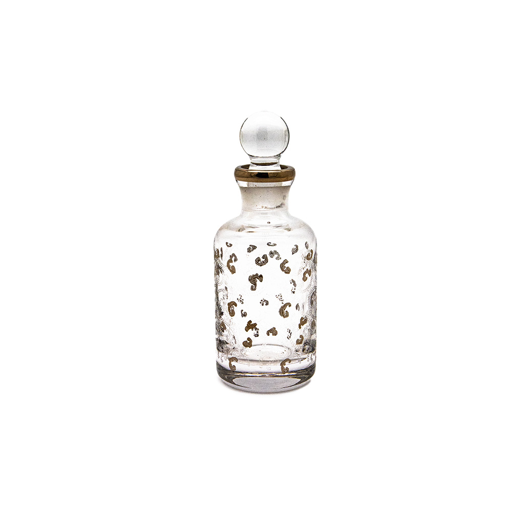 Medium Refillable Perfume Oil Bottle - Platinum