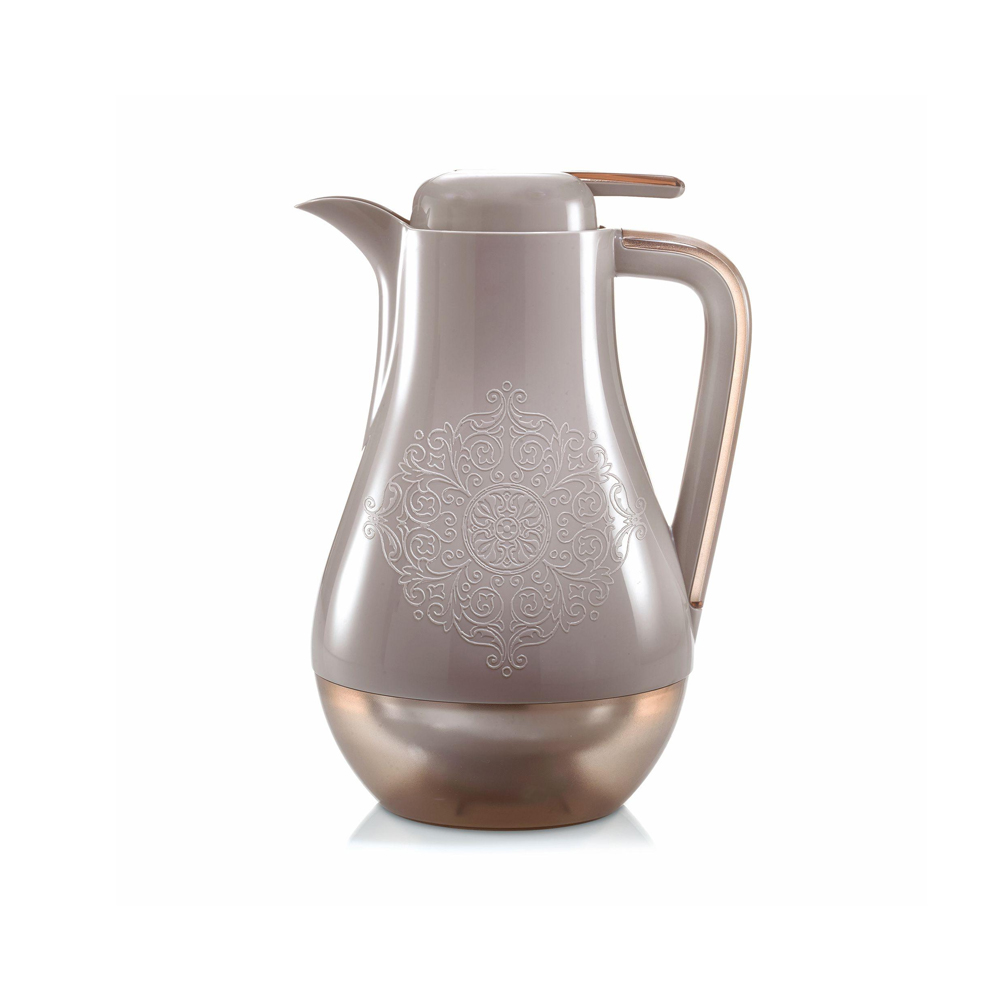 Arabesque Vacuum Jug Glass Refill 1L - Hazelnut