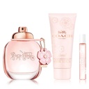 Coach Floral Travel Set for Women - 3 Pcs