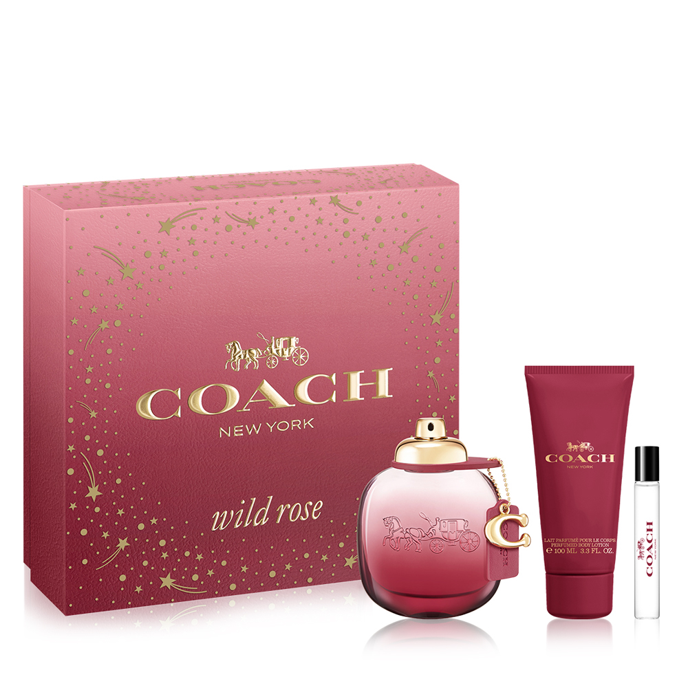 Wild Rose Gift Set for Women - 3 Pcs