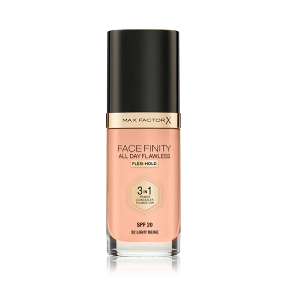 Facefinity All Day Flawless Flexi -Hold 3 in 1 Foundation - Light Beige