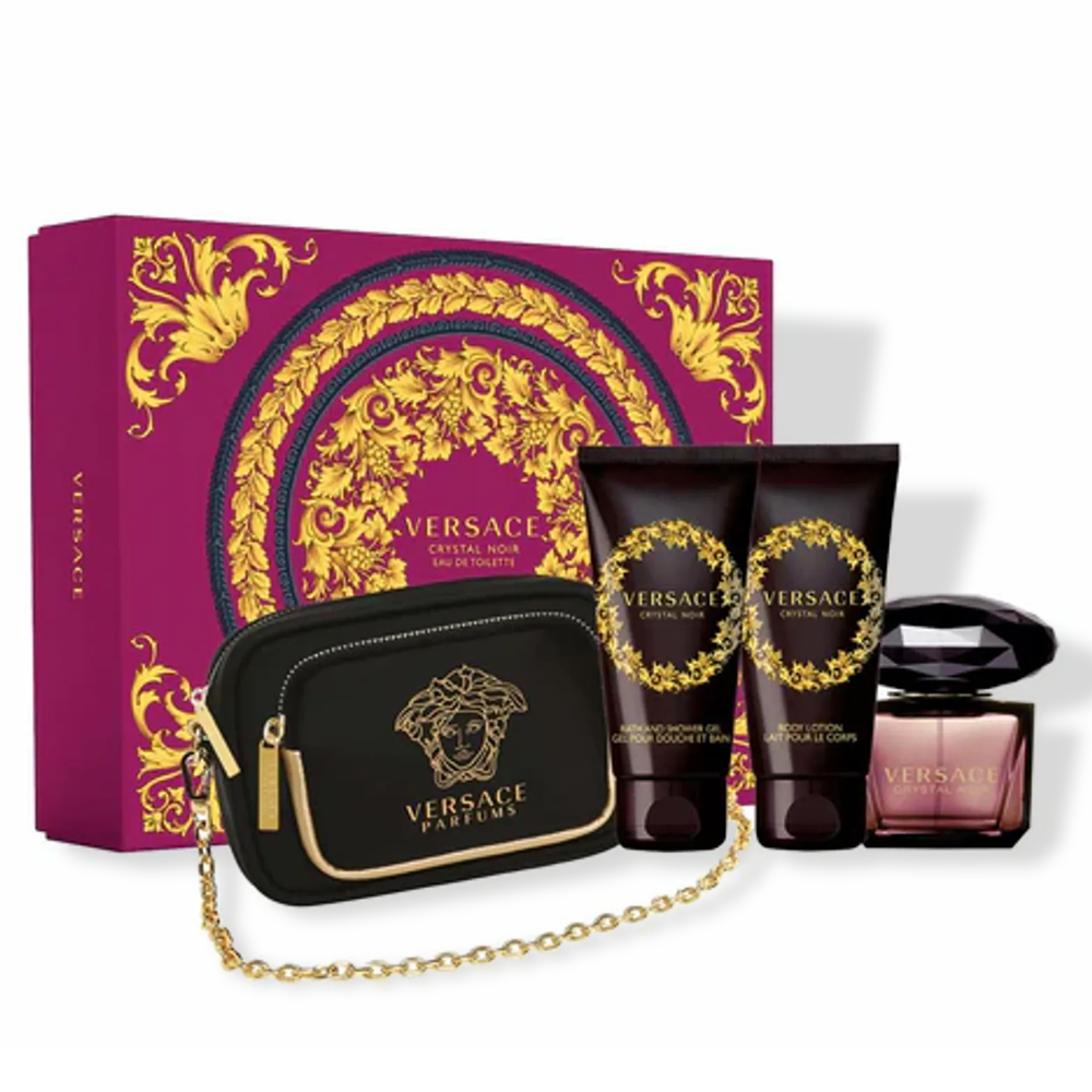Crystal Noir Gift Set for Women - 4 Pcs 
