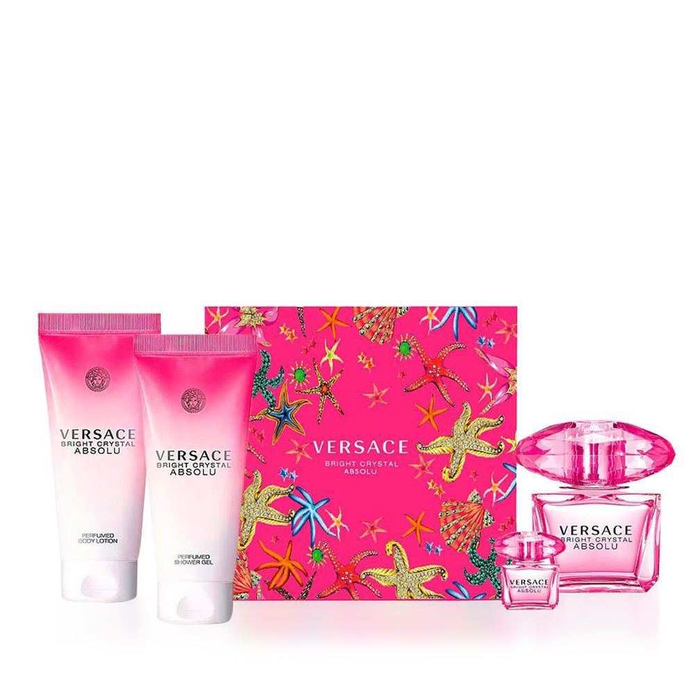 Versace Bright Crystal Absolu - 4 Pcs