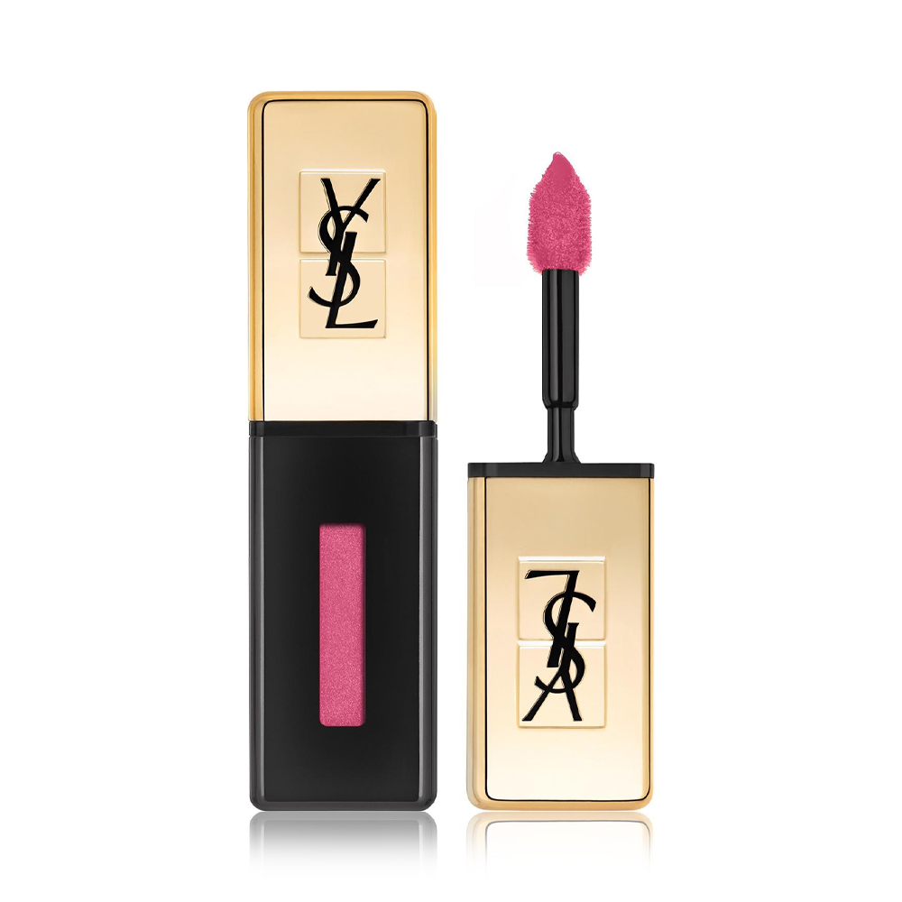 Rouge Pur Couture Vernis A Levres Rebel Nudes Stain - 104 Fuchsia Tomboy