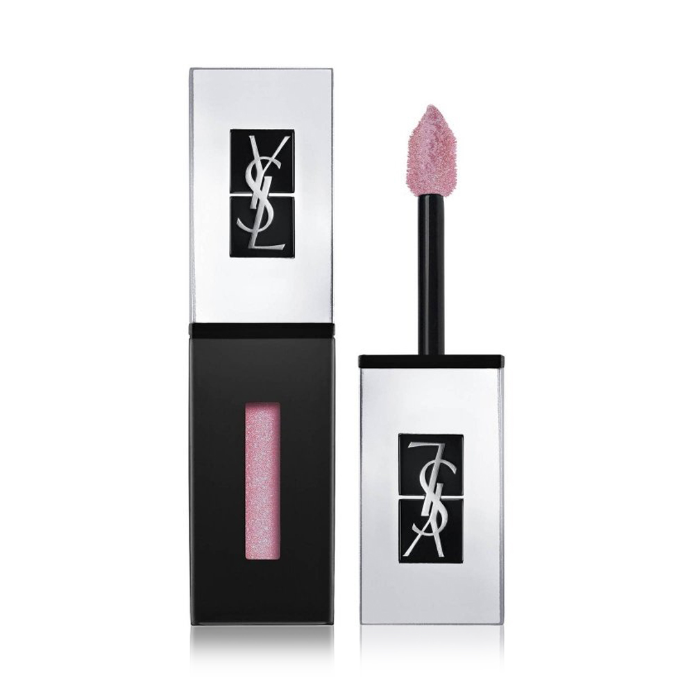 Vernis à lèvres The Holographics Glossy Stain - 504 Rose Glitch