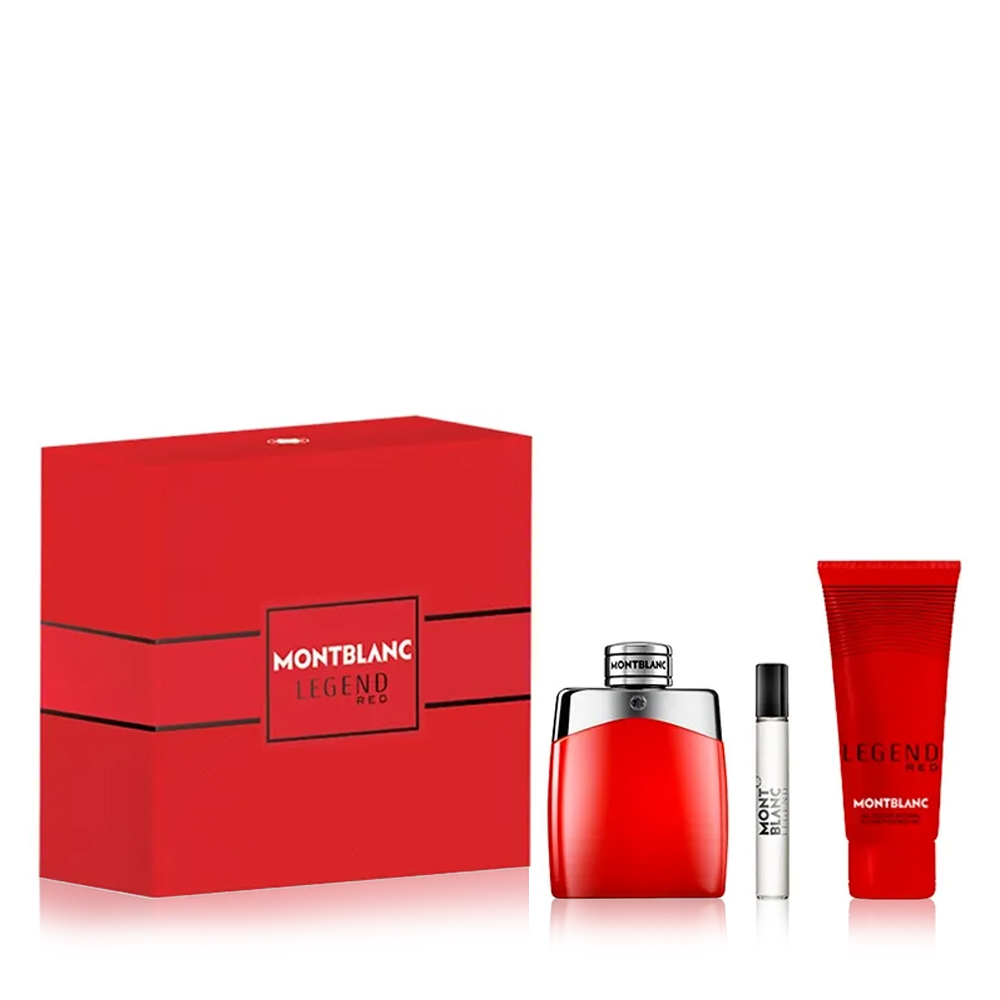 Legend Red Gift Set - Men - 3 Pcs