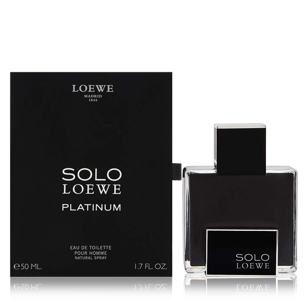 عطر سولو بلاتنيوم للرجال - 50 مل - مخفف