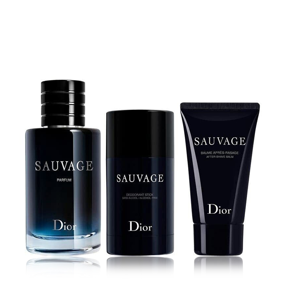 Sauvage Gift Set - 3 Pcs - Men