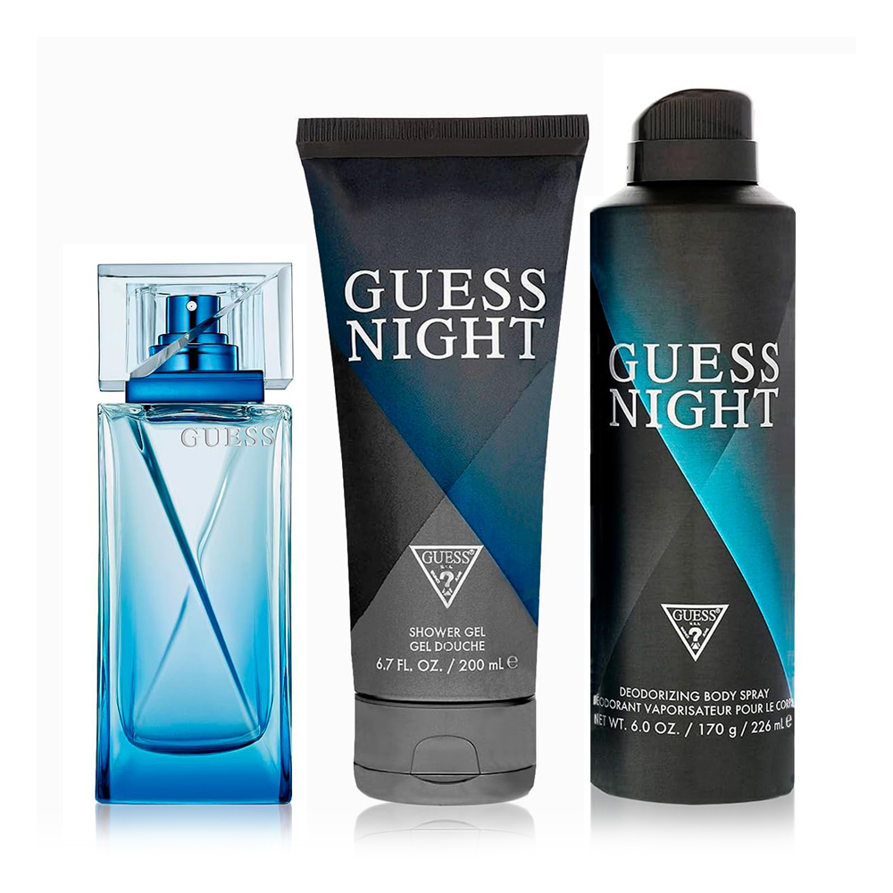 Guess Night Gift Set - 3 pcs - Men
