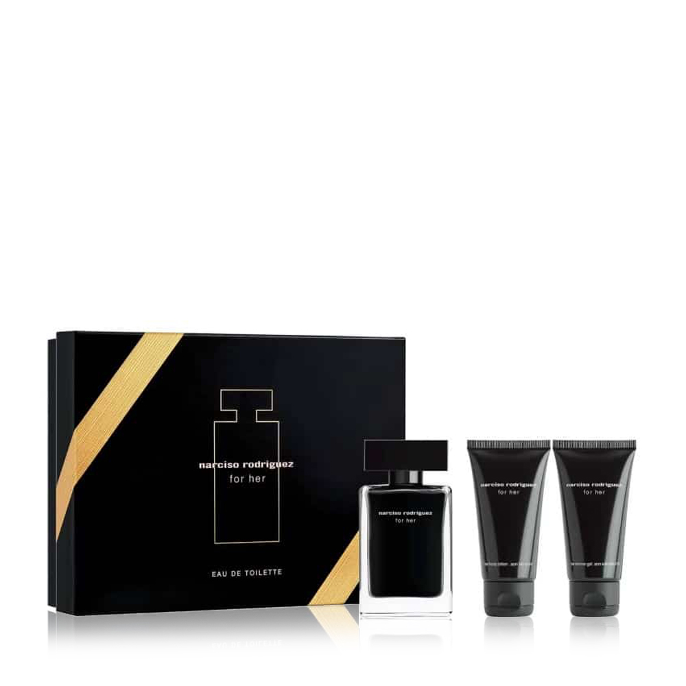 Narciso Rodriguez For Her Gift Set - 3pcs