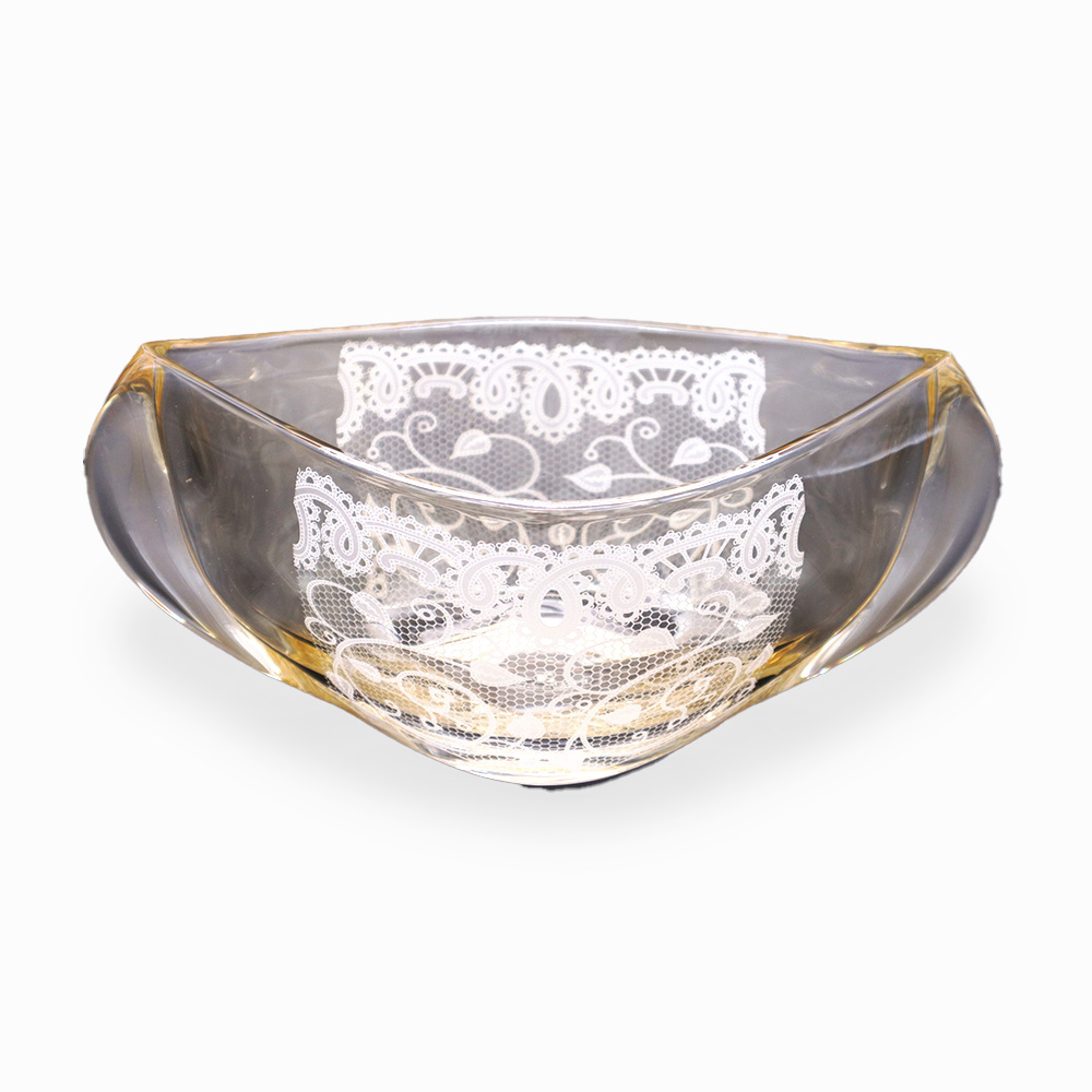 Dantelle Decorative Bowl - Amber
