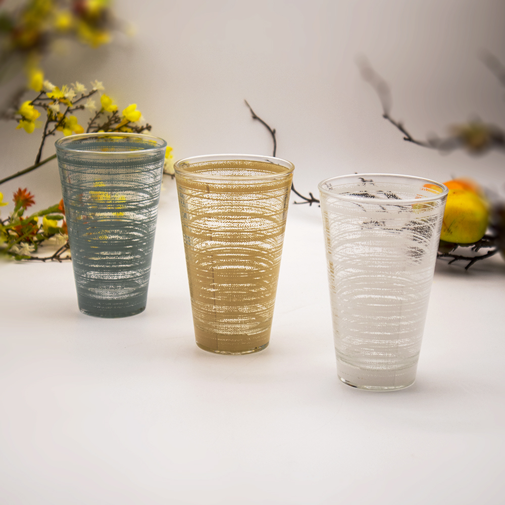 Nadia Long Glass Set - 3pcs