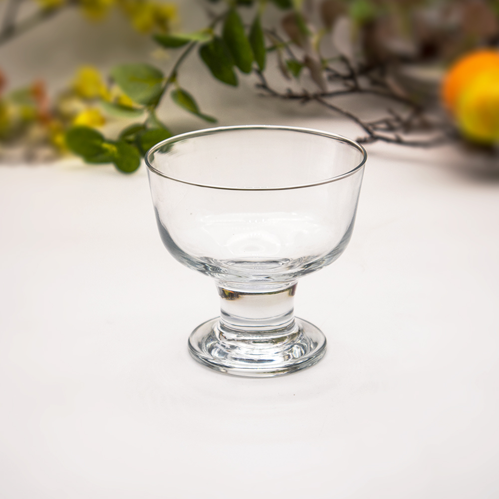 Venere Clear Glass Ice Cream Cup