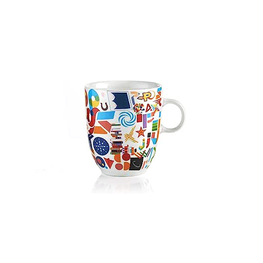 Alphabet Porcelain Mug