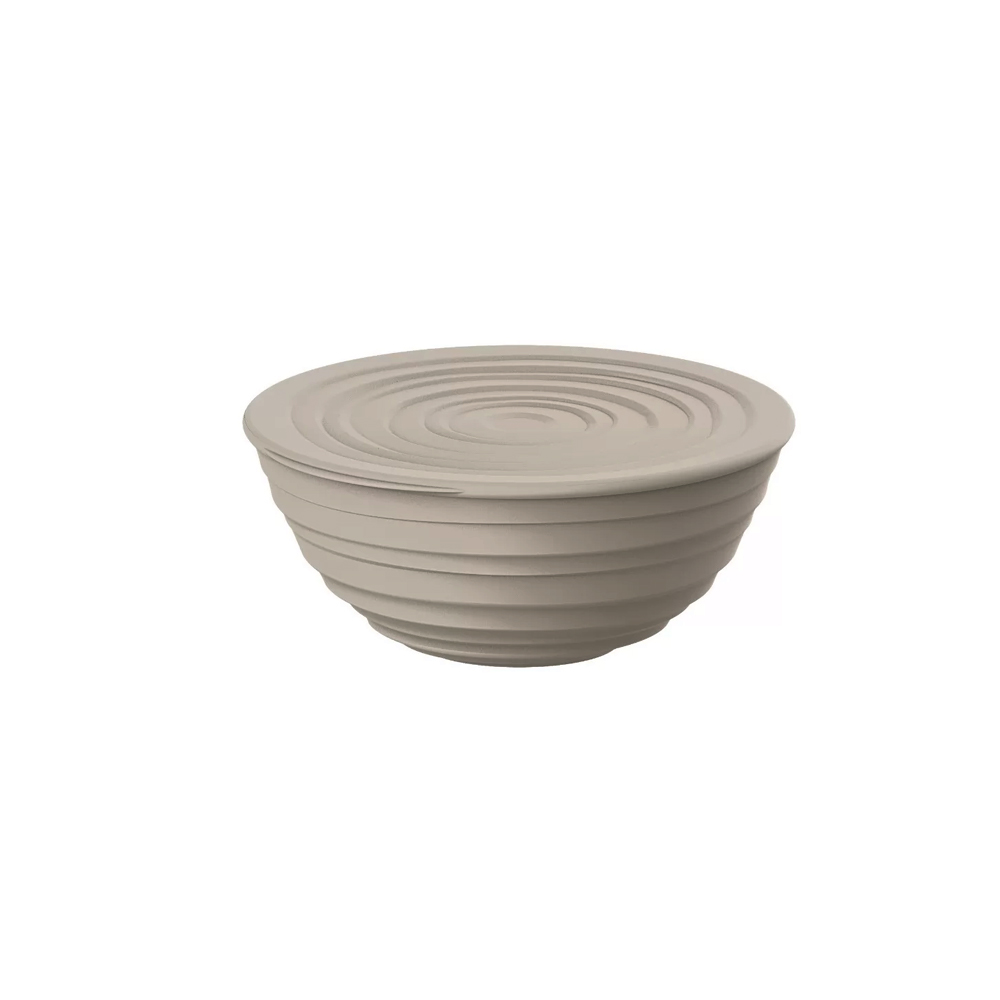 Tierra Bowl With Lid - Cream - M