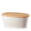 Earth Tierra Bread Container - White