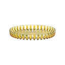 Dolcevita 31cm Round Serving Tray - Amber