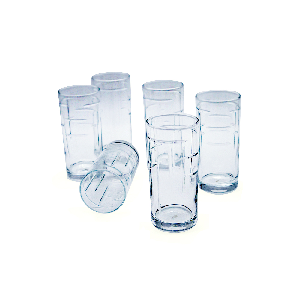 Solice Long Drink Glass - 6pcs