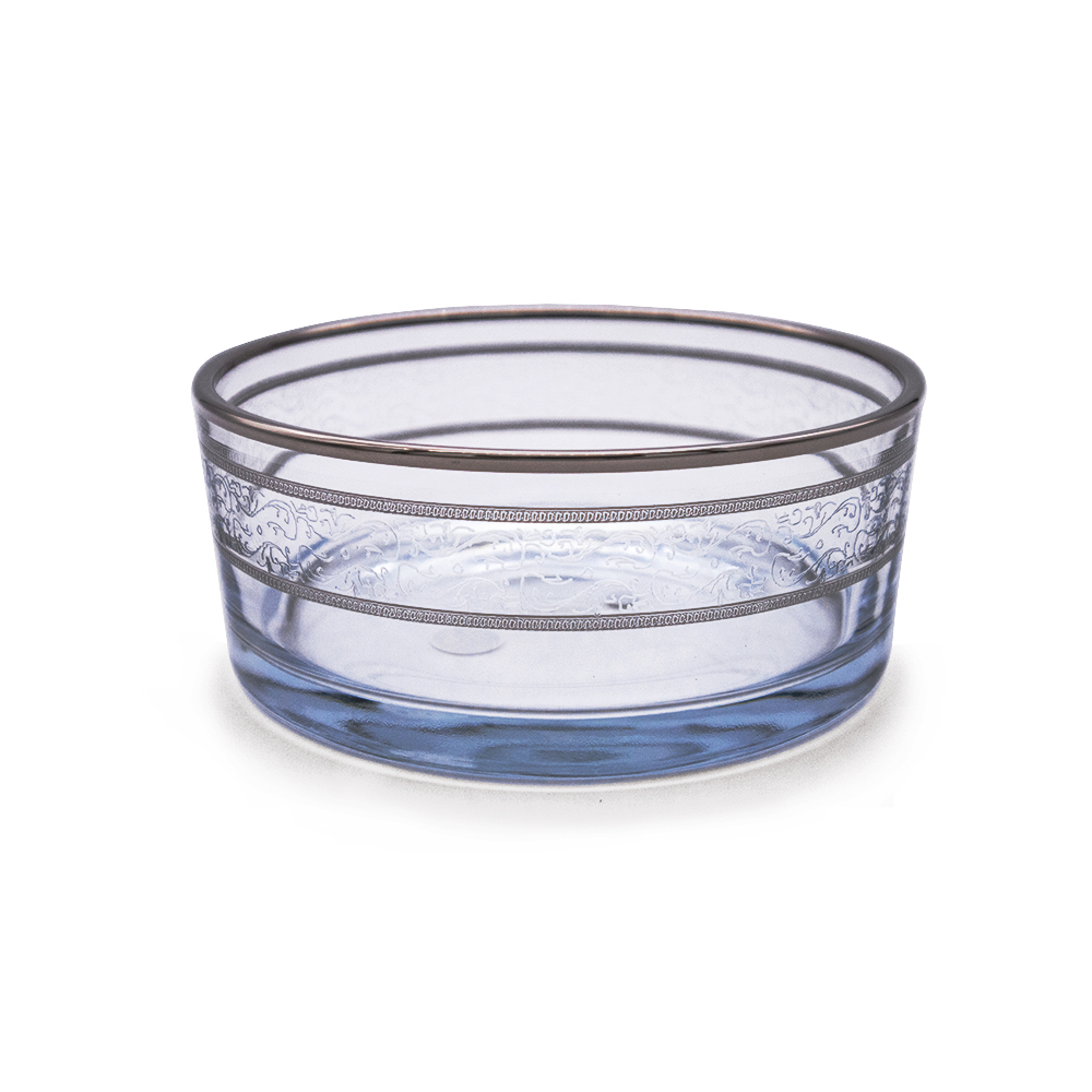 Galia Platinum Serving Bowl 19cm