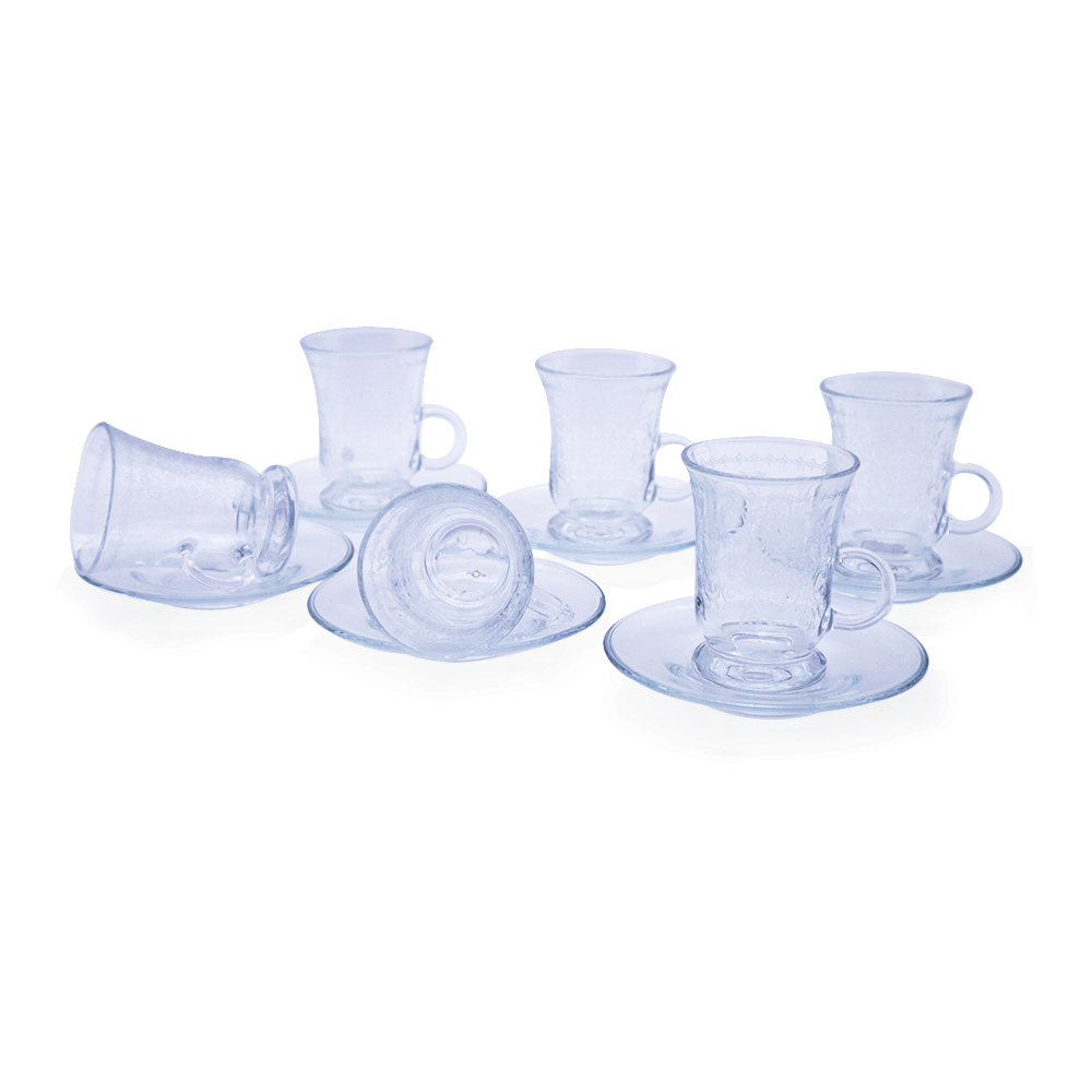 Patrice Tea Set with Handle - 12pcs
