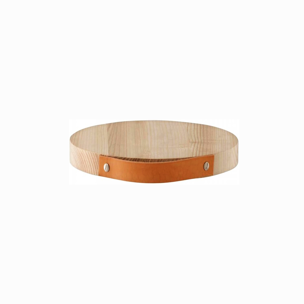Utility Board Ash & Leather Handle 25cm