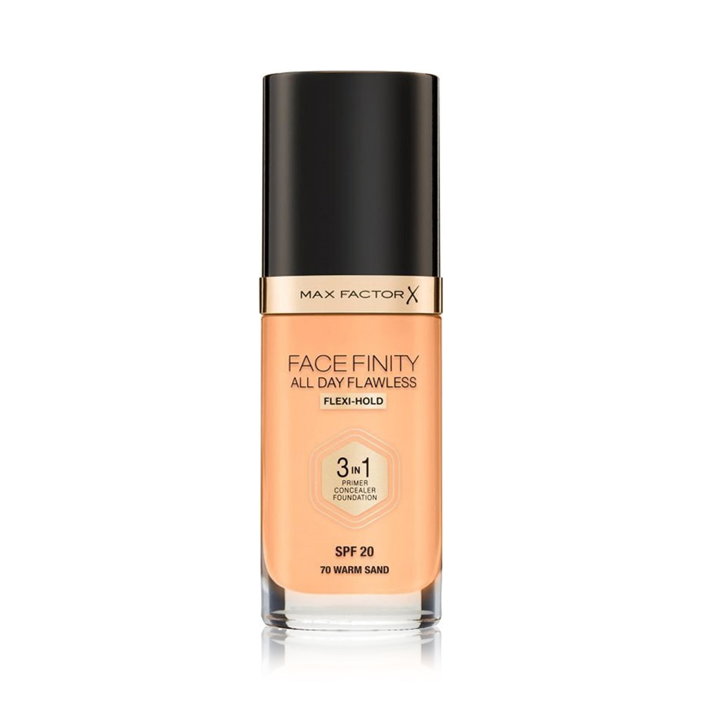 Facefinity All Day Flawless Flexi -Hold 3 in 1 Foundation - Warm Sand